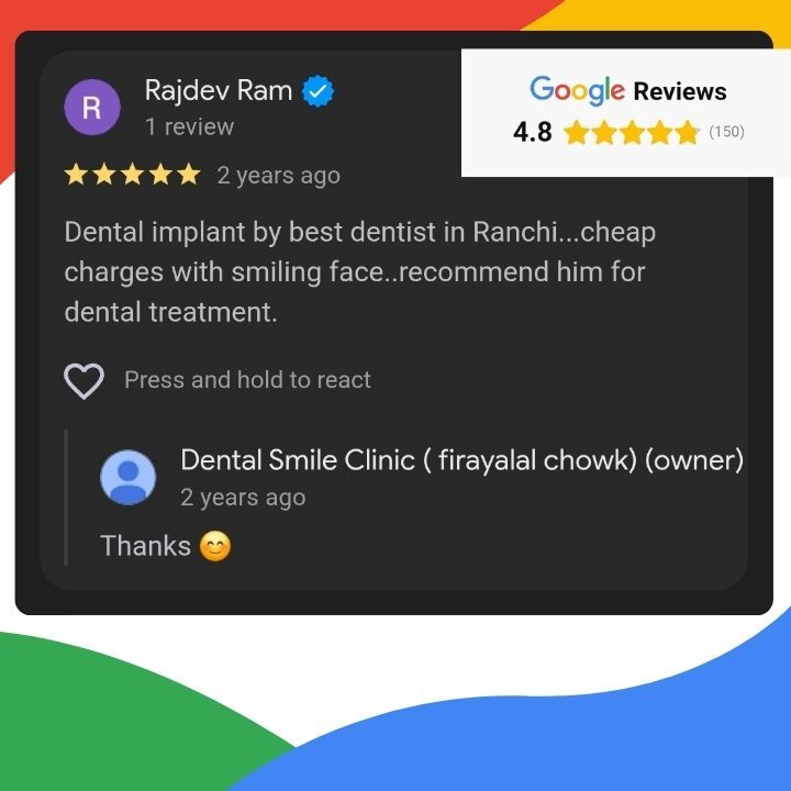 Rajdev Ram dental clinic review